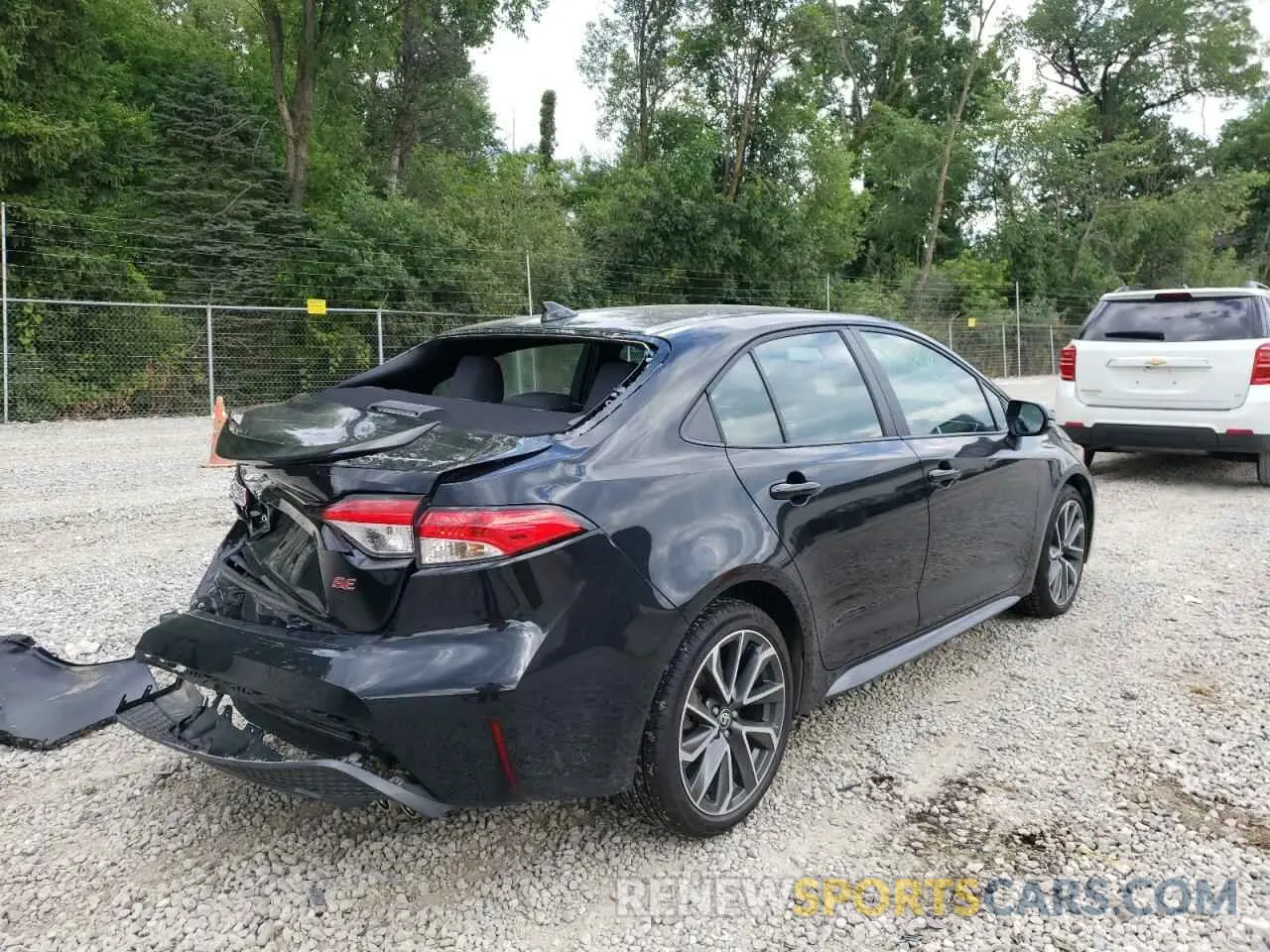 4 fotografías del automóvil dañado 5YFS4MCE0NP104707 TOYOTA COROLLA 2022