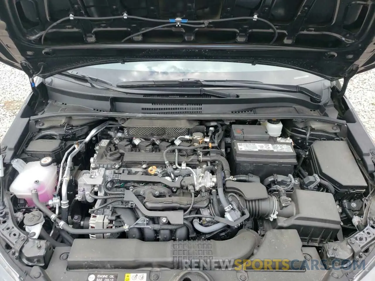 7 fotografías del automóvil dañado 5YFS4MCE0NP104707 TOYOTA COROLLA 2022