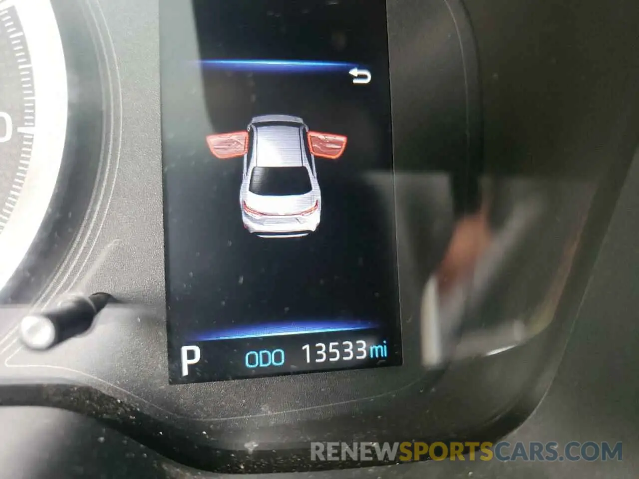 8 fotografías del automóvil dañado 5YFS4MCE0NP104707 TOYOTA COROLLA 2022