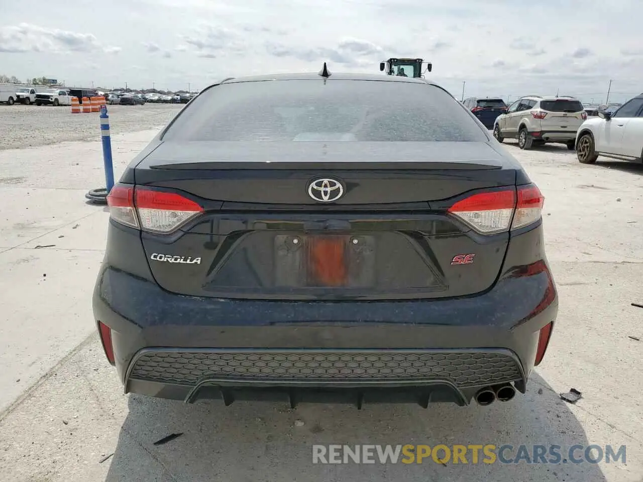 6 fotografías del automóvil dañado 5YFS4MCE0NP109650 TOYOTA COROLLA 2022