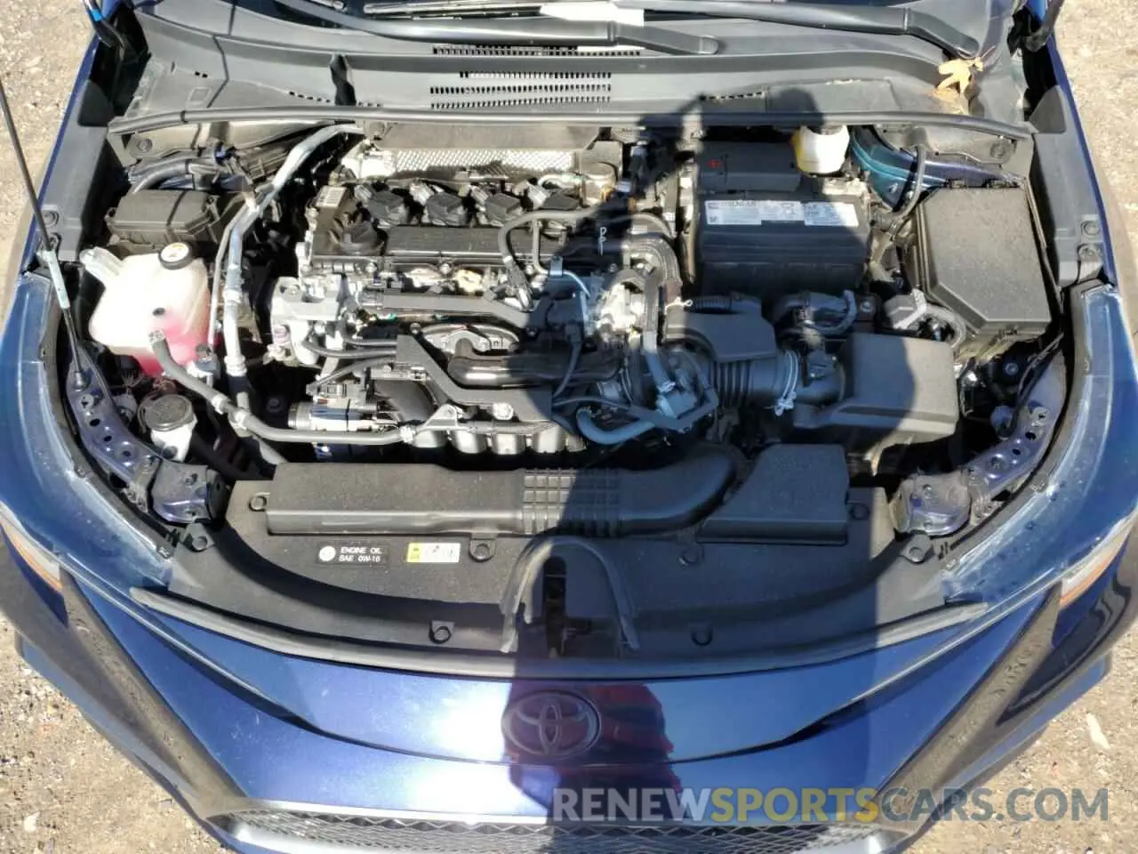 11 fotografías del automóvil dañado 5YFS4MCE0NP115321 TOYOTA COROLLA 2022