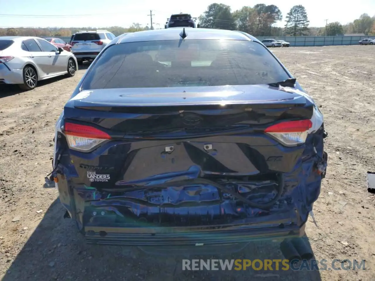 6 fotografías del automóvil dañado 5YFS4MCE0NP115321 TOYOTA COROLLA 2022