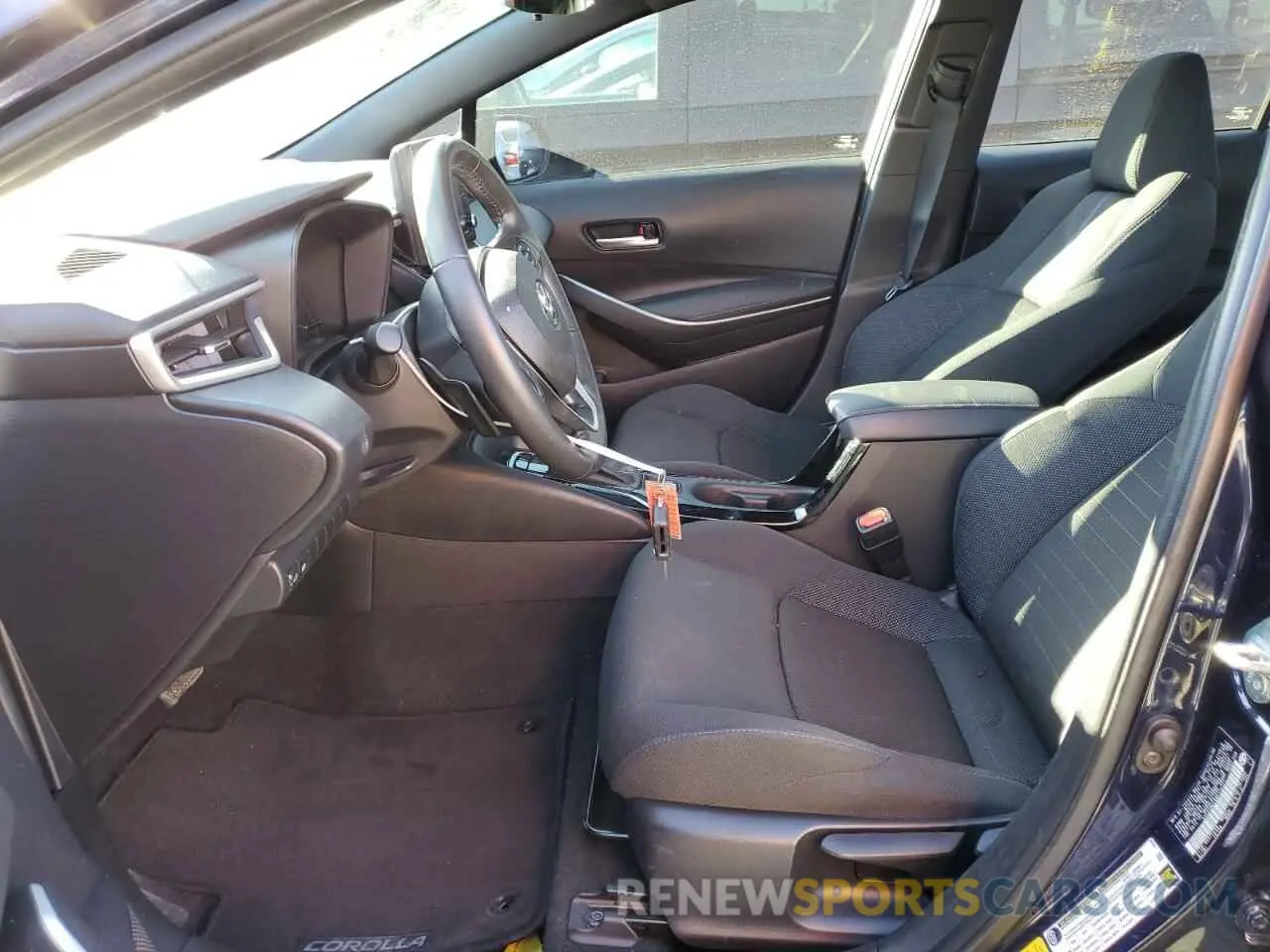 7 fotografías del automóvil dañado 5YFS4MCE0NP115321 TOYOTA COROLLA 2022