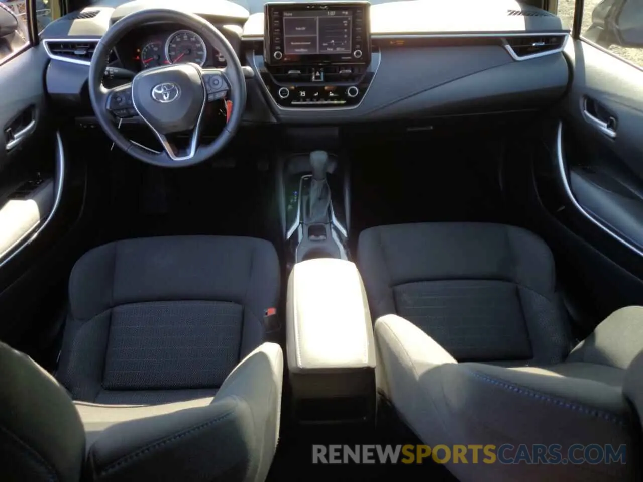 8 fotografías del automóvil dañado 5YFS4MCE0NP115321 TOYOTA COROLLA 2022