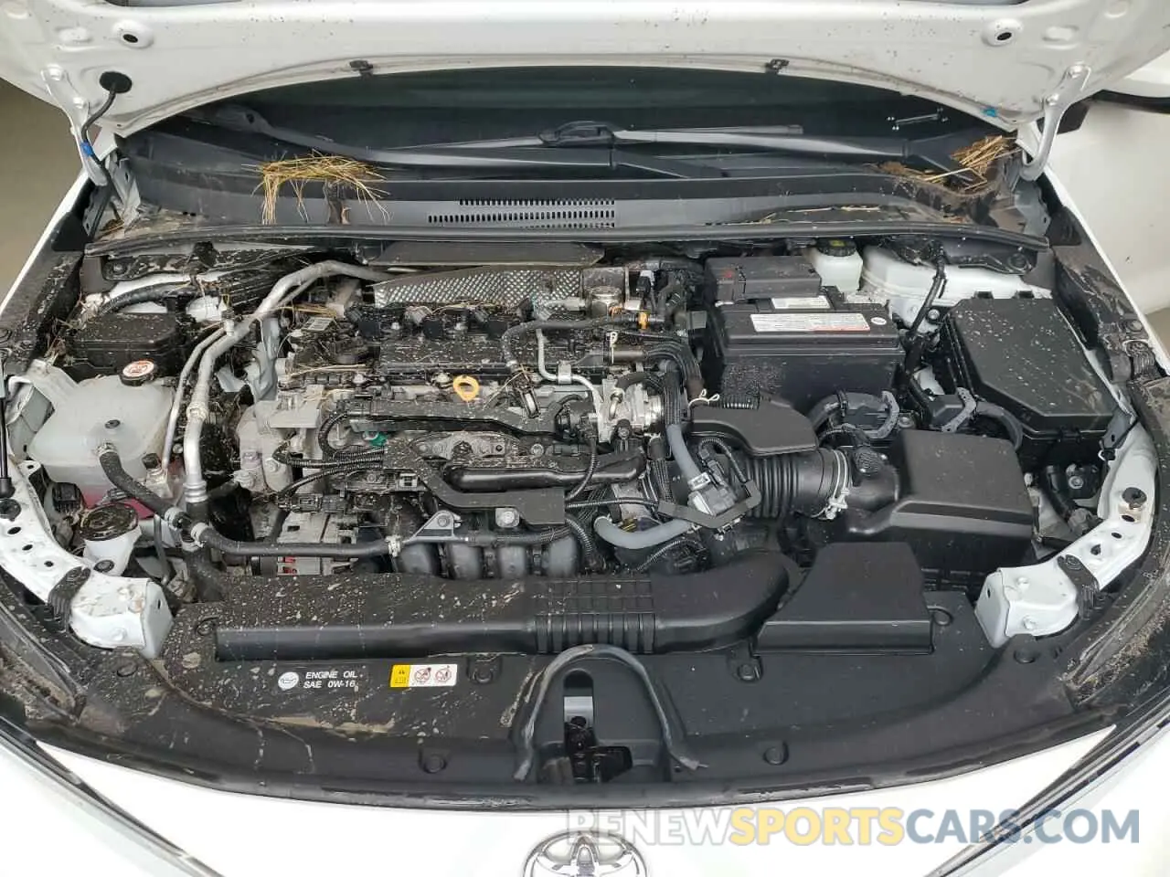 11 fotografías del automóvil dañado 5YFS4MCE0NP117750 TOYOTA COROLLA 2022