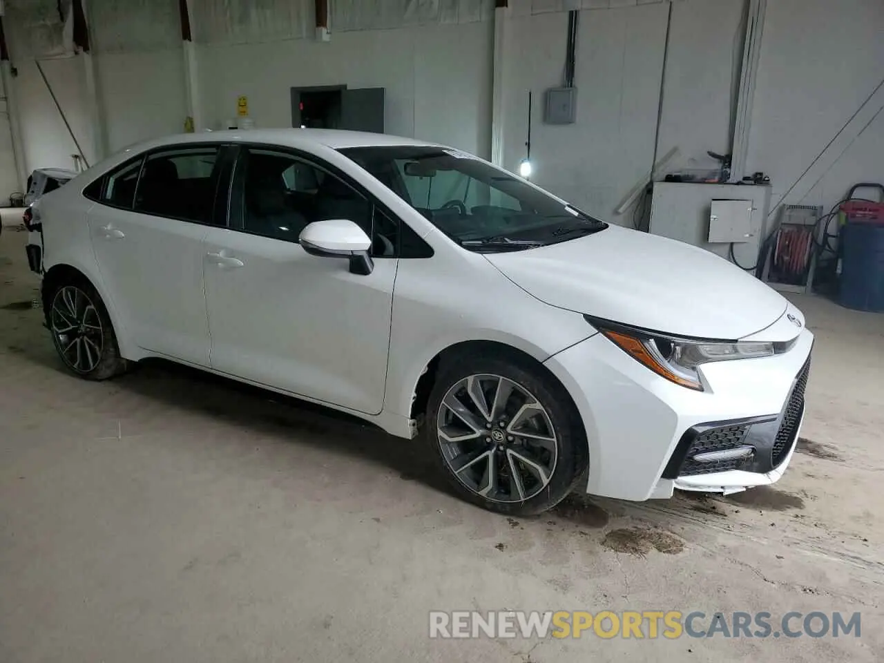 4 fotografías del automóvil dañado 5YFS4MCE0NP117750 TOYOTA COROLLA 2022