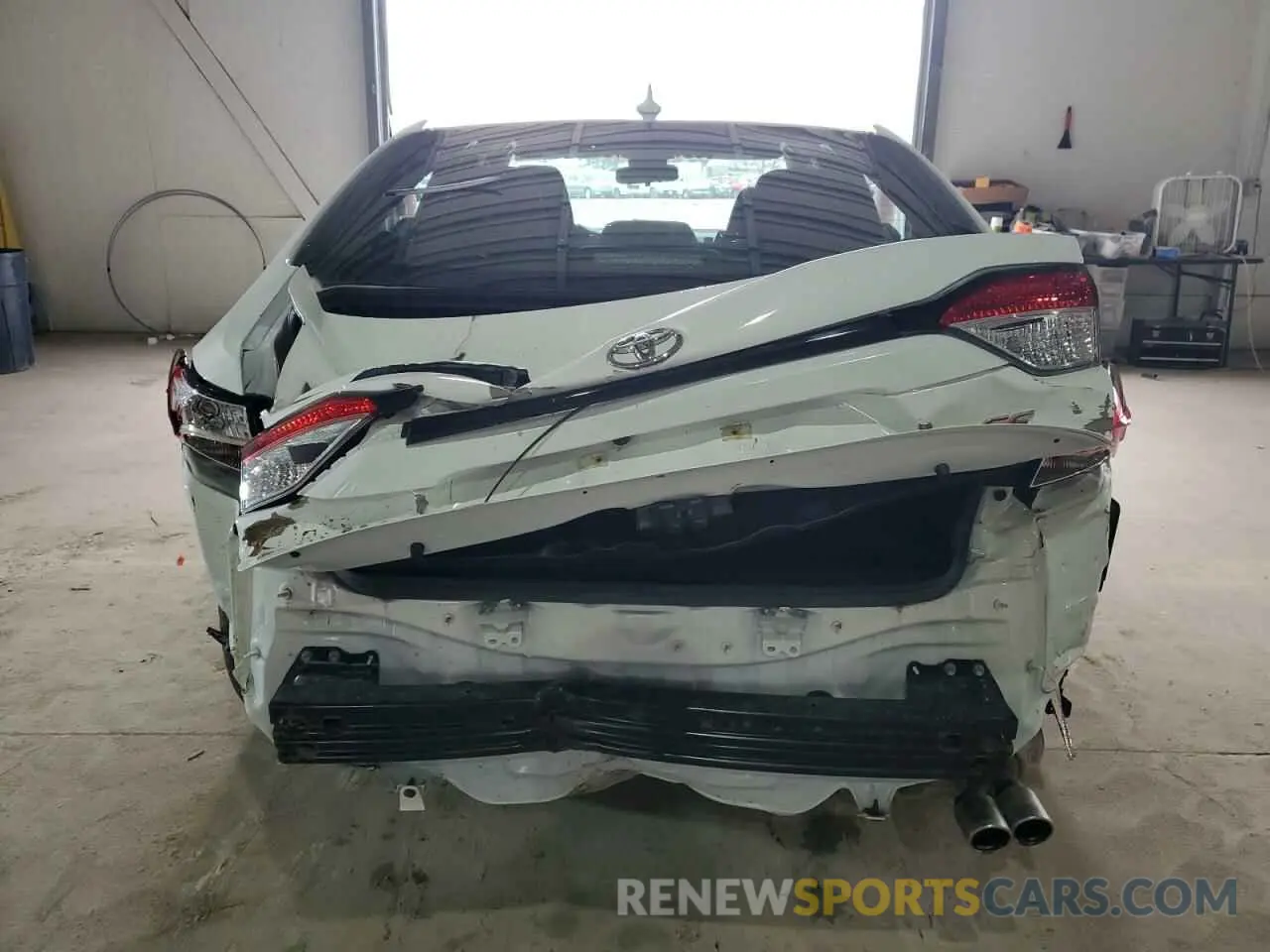 6 fotografías del automóvil dañado 5YFS4MCE0NP117750 TOYOTA COROLLA 2022