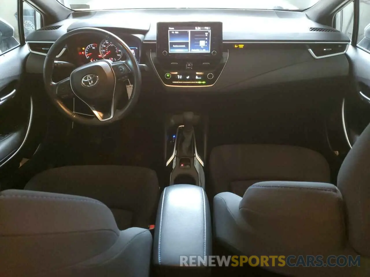 8 fotografías del automóvil dañado 5YFS4MCE0NP117750 TOYOTA COROLLA 2022