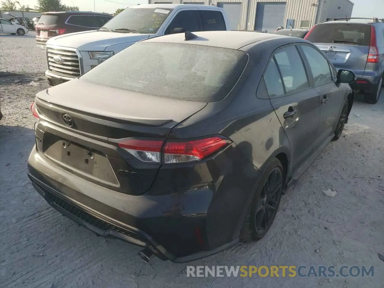 4 fotografías del automóvil dañado 5YFS4MCE0NP118218 TOYOTA COROLLA 2022