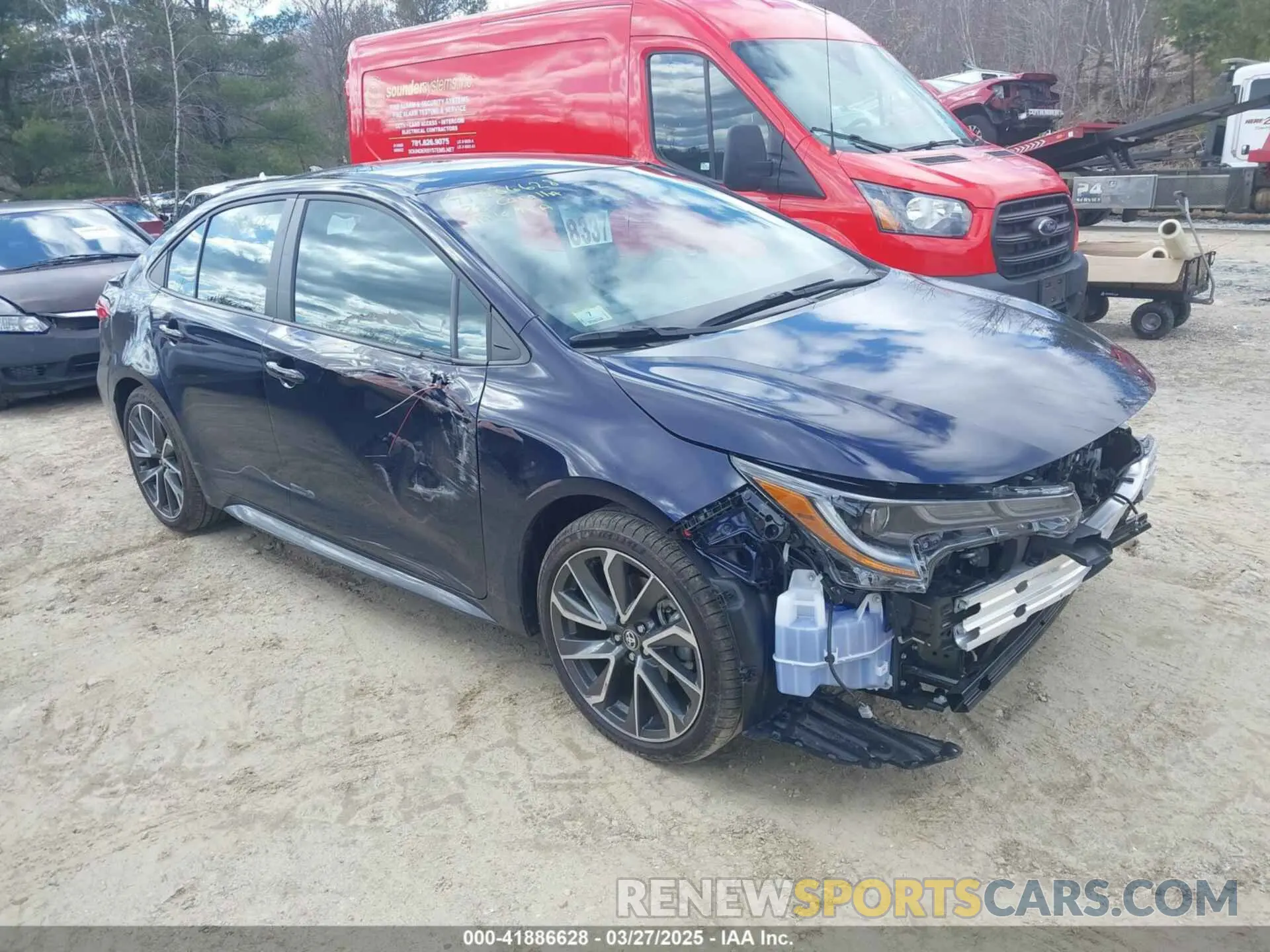 1 fotografías del automóvil dañado 5YFS4MCE0NP119725 TOYOTA COROLLA 2022