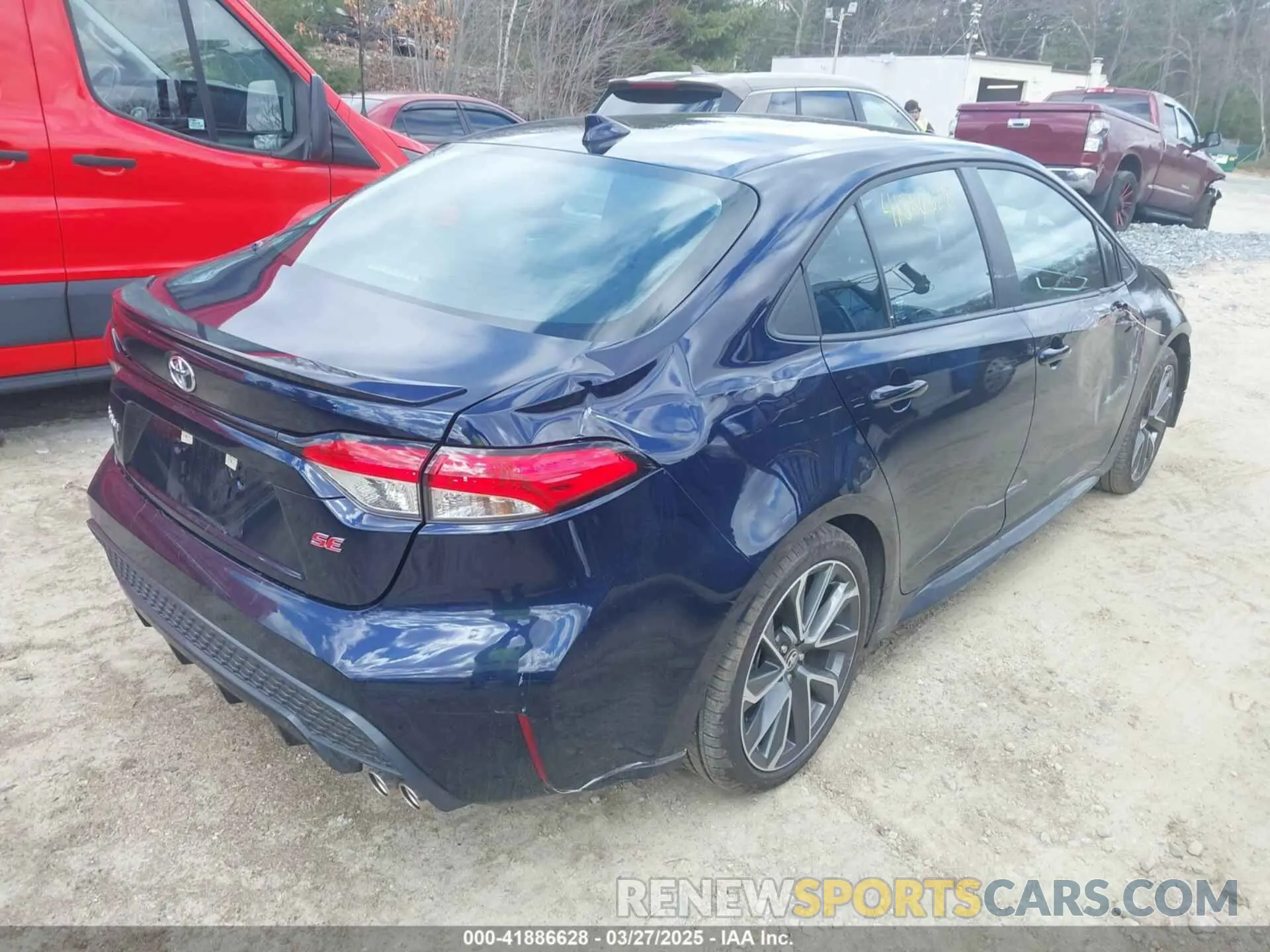 4 fotografías del automóvil dañado 5YFS4MCE0NP119725 TOYOTA COROLLA 2022