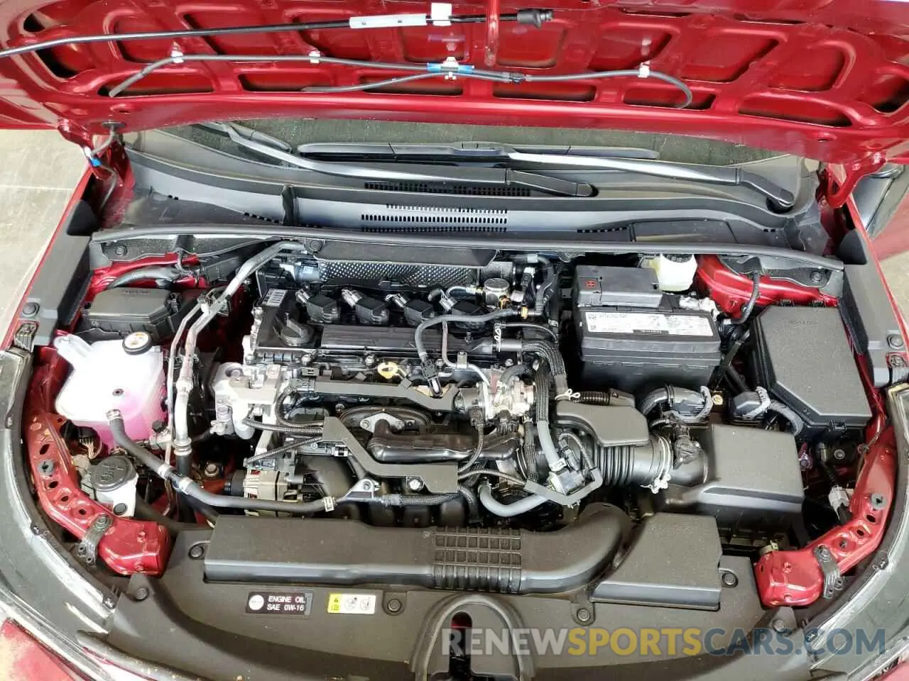 7 fotografías del automóvil dañado 5YFS4MCE0NP120714 TOYOTA COROLLA 2022