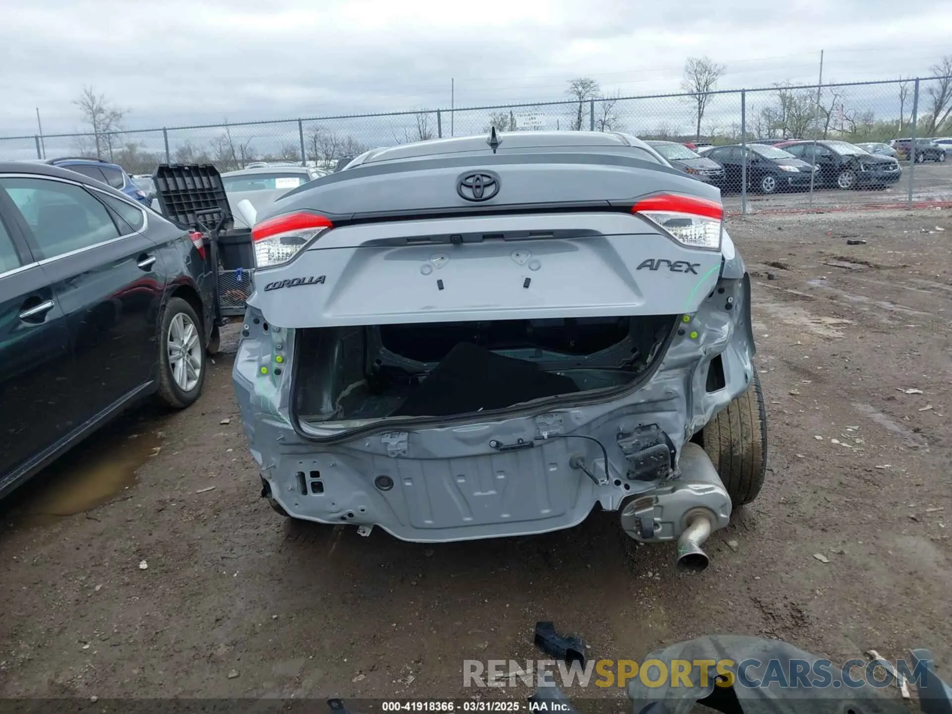 17 fotografías del automóvil dañado 5YFS4MCE0NP125430 TOYOTA COROLLA 2022