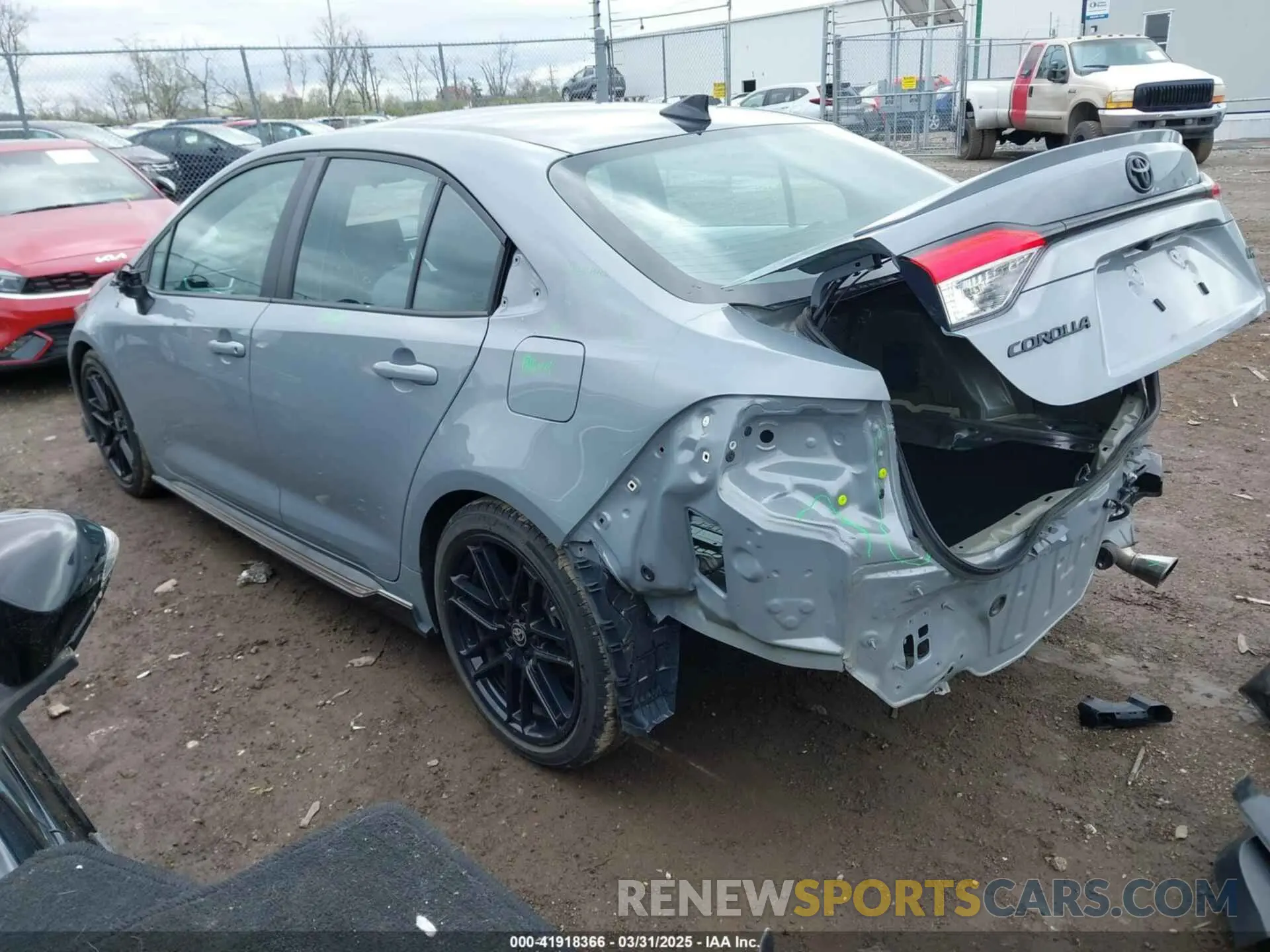 3 fotografías del automóvil dañado 5YFS4MCE0NP125430 TOYOTA COROLLA 2022