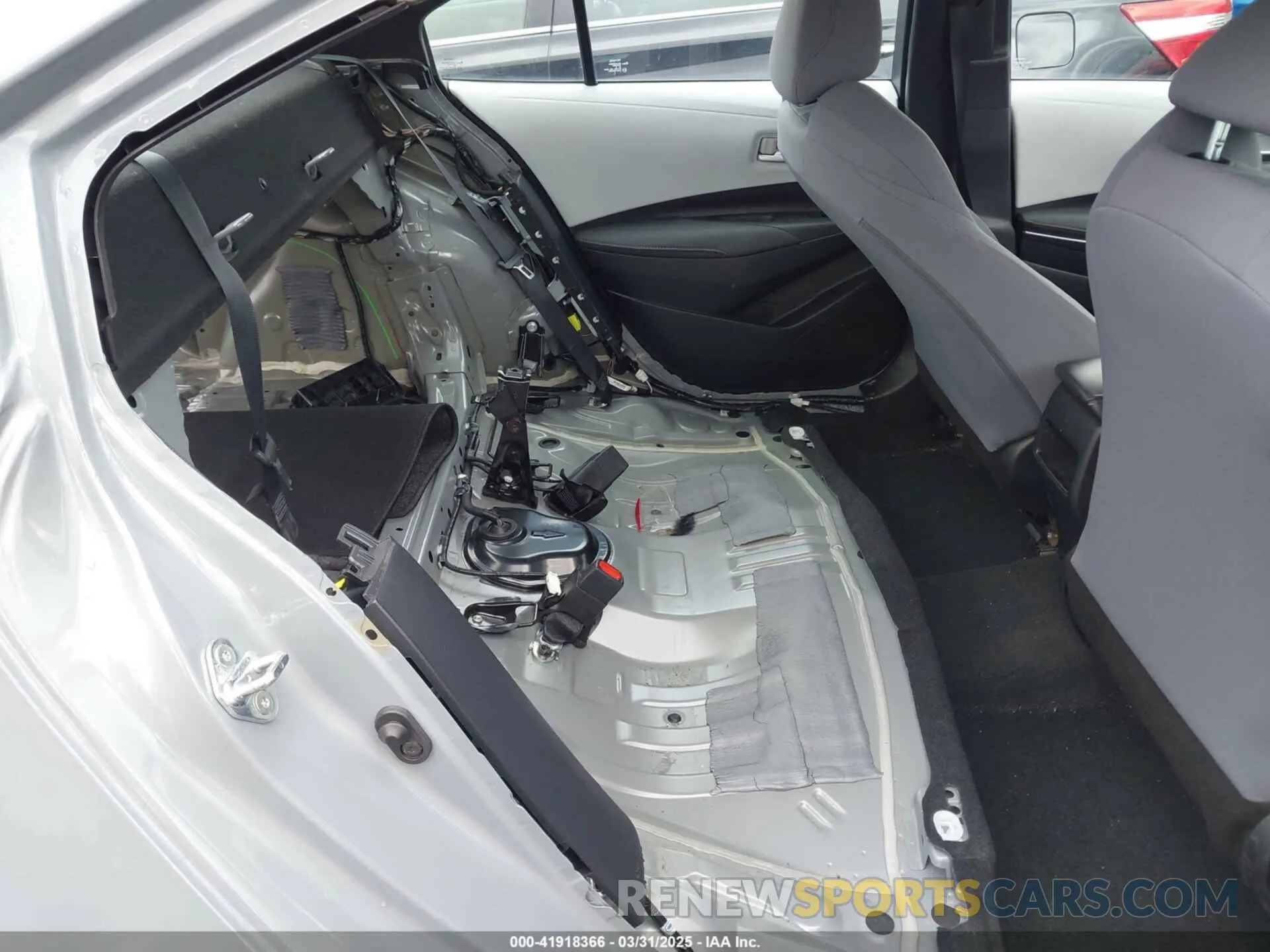 8 fotografías del automóvil dañado 5YFS4MCE0NP125430 TOYOTA COROLLA 2022