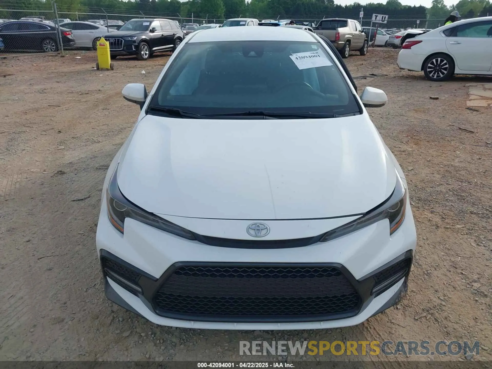 12 fotografías del automóvil dañado 5YFS4MCE0NP136332 TOYOTA COROLLA 2022