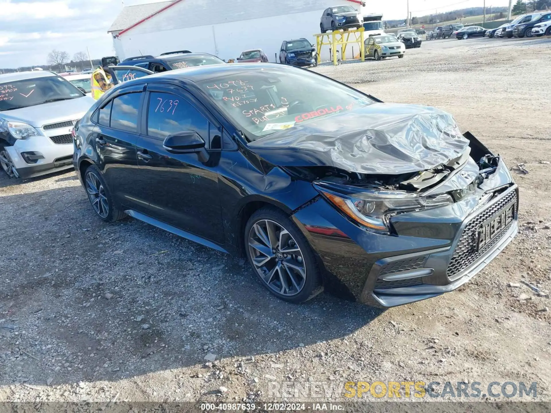 1 fotografías del automóvil dañado 5YFS4MCE1NP110659 TOYOTA COROLLA 2022