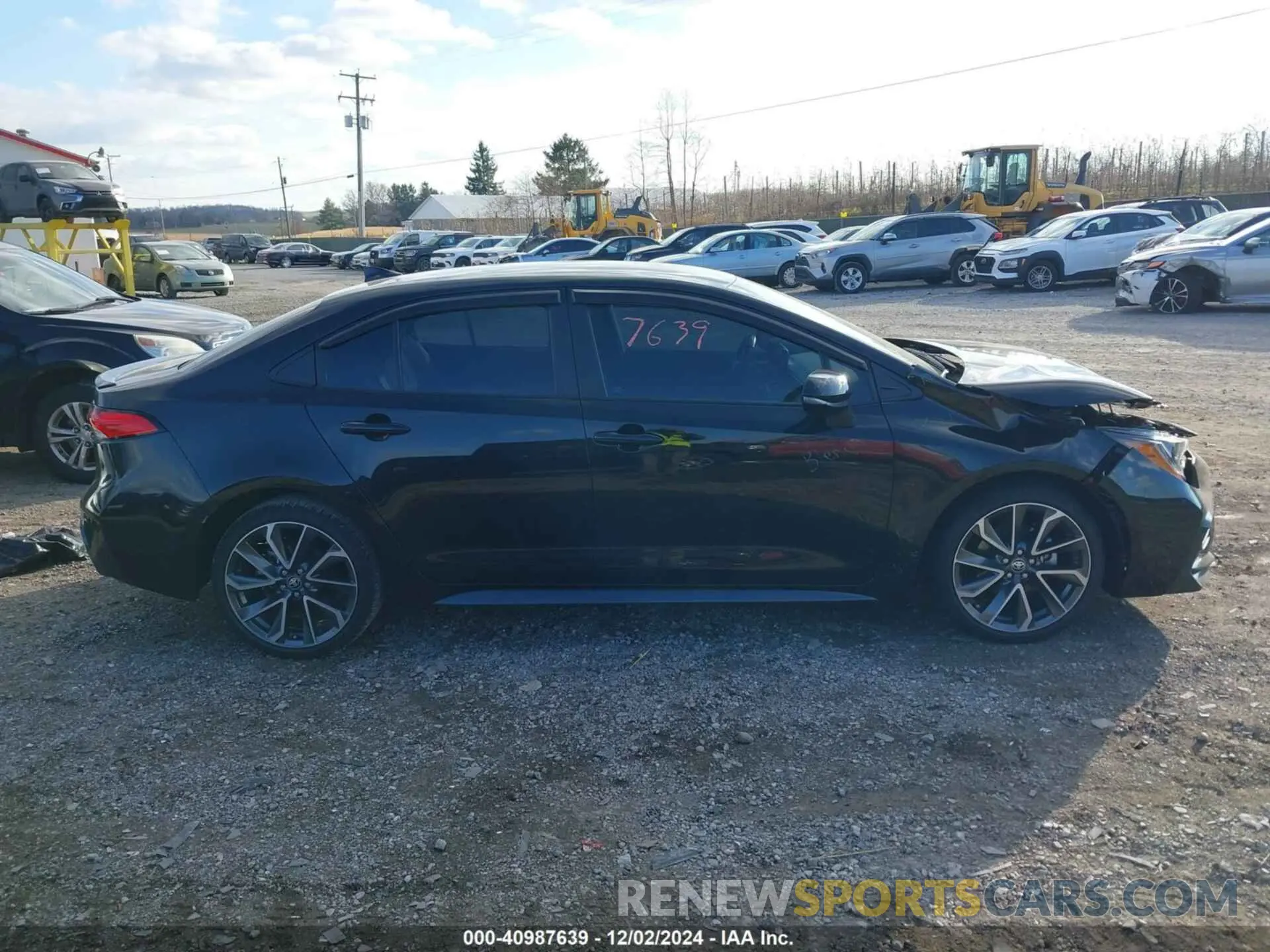 13 fotografías del automóvil dañado 5YFS4MCE1NP110659 TOYOTA COROLLA 2022