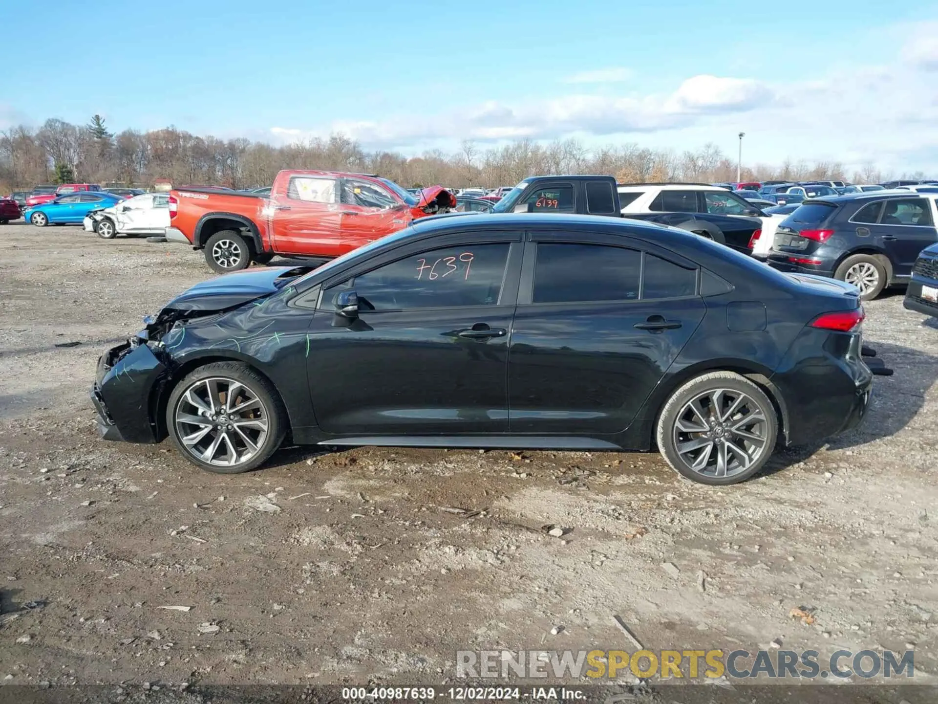 14 fotografías del automóvil dañado 5YFS4MCE1NP110659 TOYOTA COROLLA 2022
