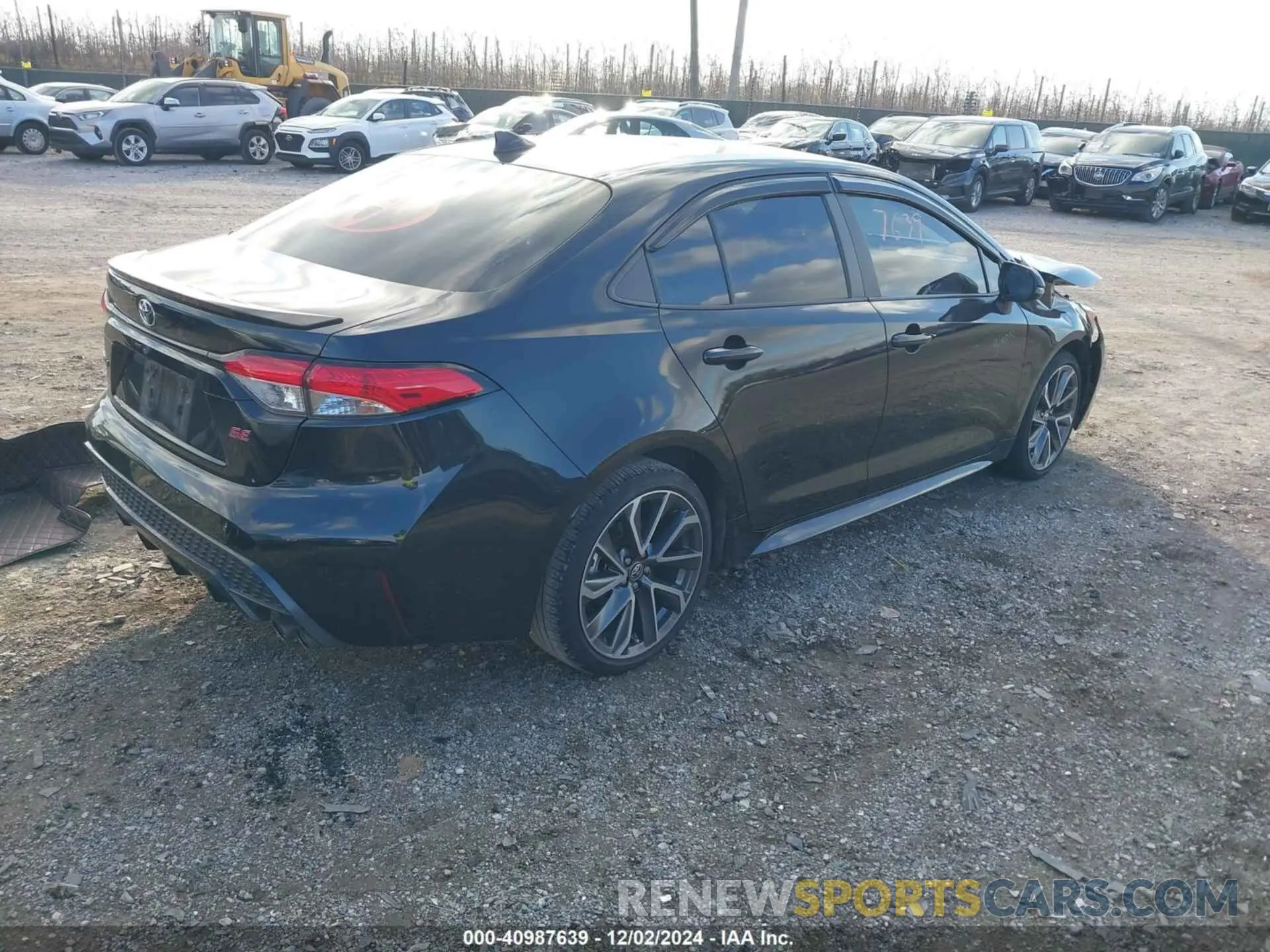 4 fotografías del automóvil dañado 5YFS4MCE1NP110659 TOYOTA COROLLA 2022
