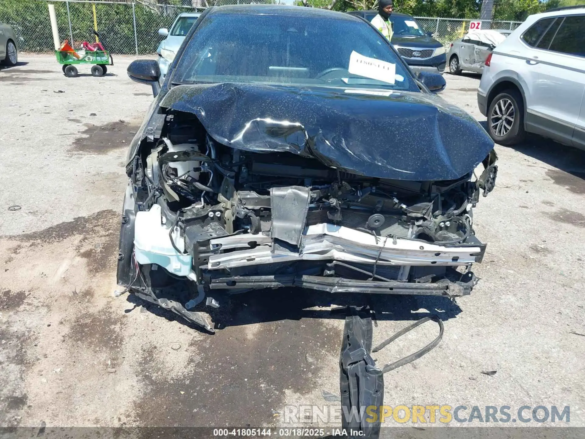 6 fotografías del automóvil dañado 5YFS4MCE1NP111102 TOYOTA COROLLA 2022