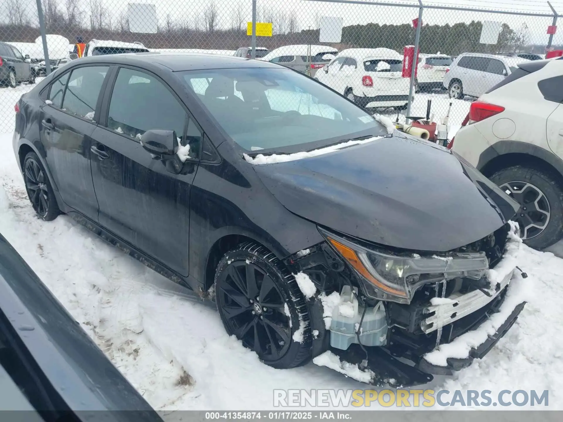 1 fotografías del automóvil dañado 5YFS4MCE1NP113254 TOYOTA COROLLA 2022