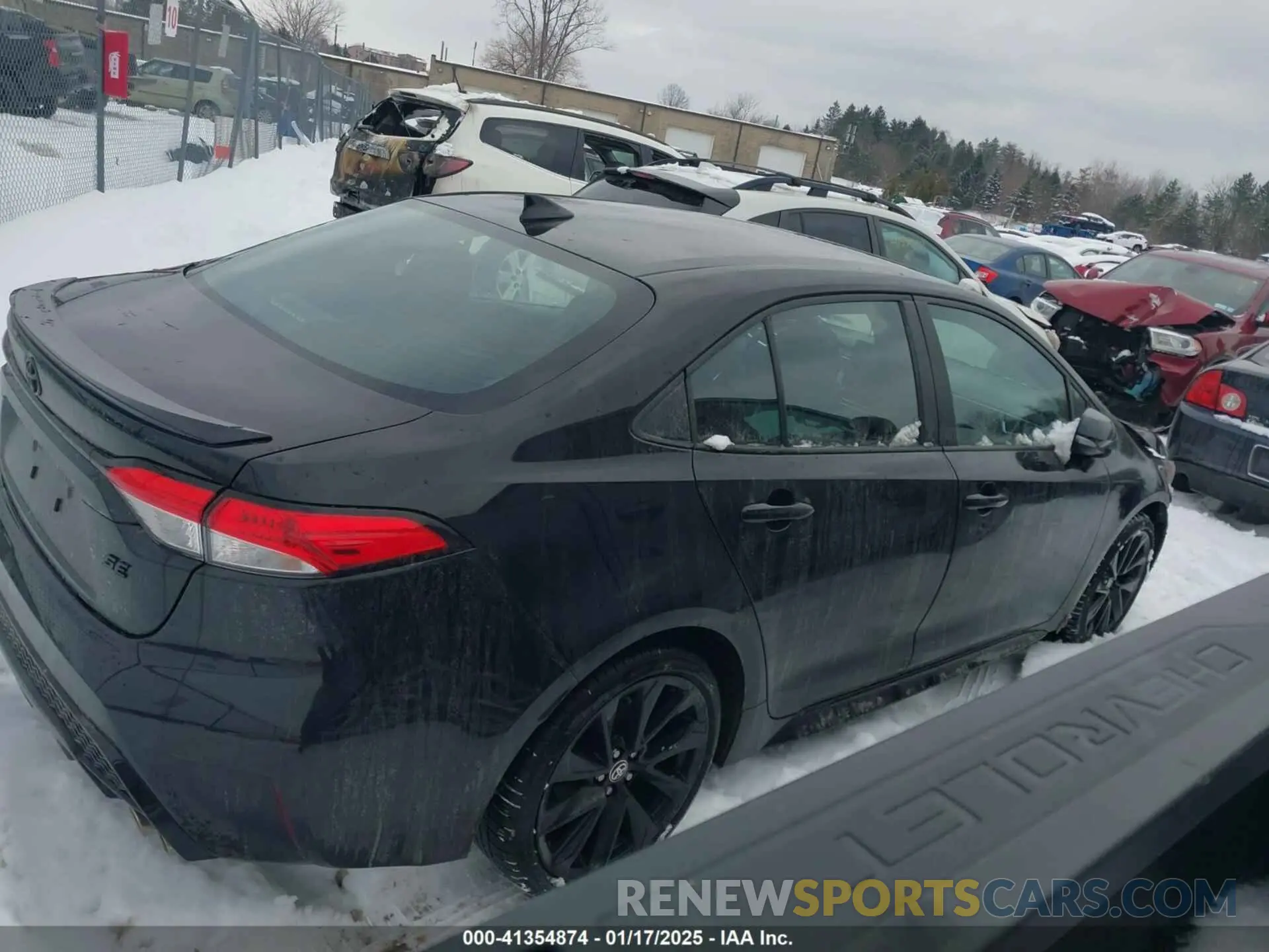 14 fotografías del automóvil dañado 5YFS4MCE1NP113254 TOYOTA COROLLA 2022