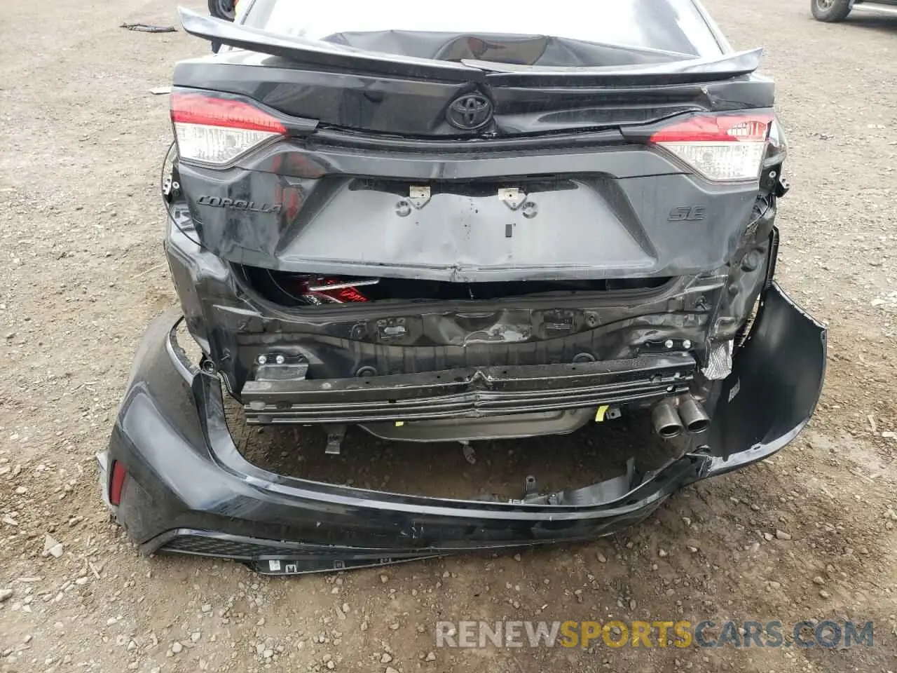 9 fotografías del automóvil dañado 5YFS4MCE1NP113352 TOYOTA COROLLA 2022