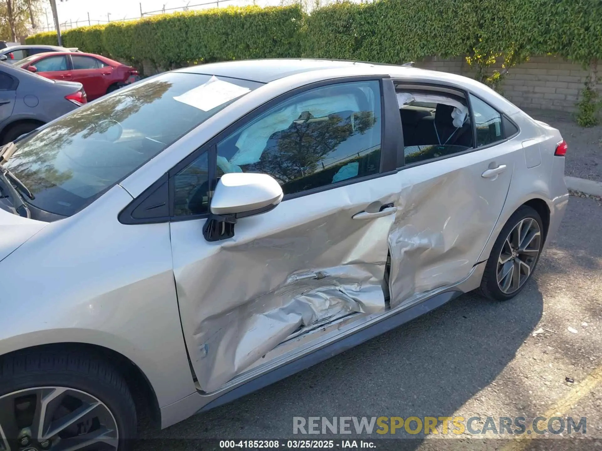 6 fotografías del automóvil dañado 5YFS4MCE1NP115103 TOYOTA COROLLA 2022