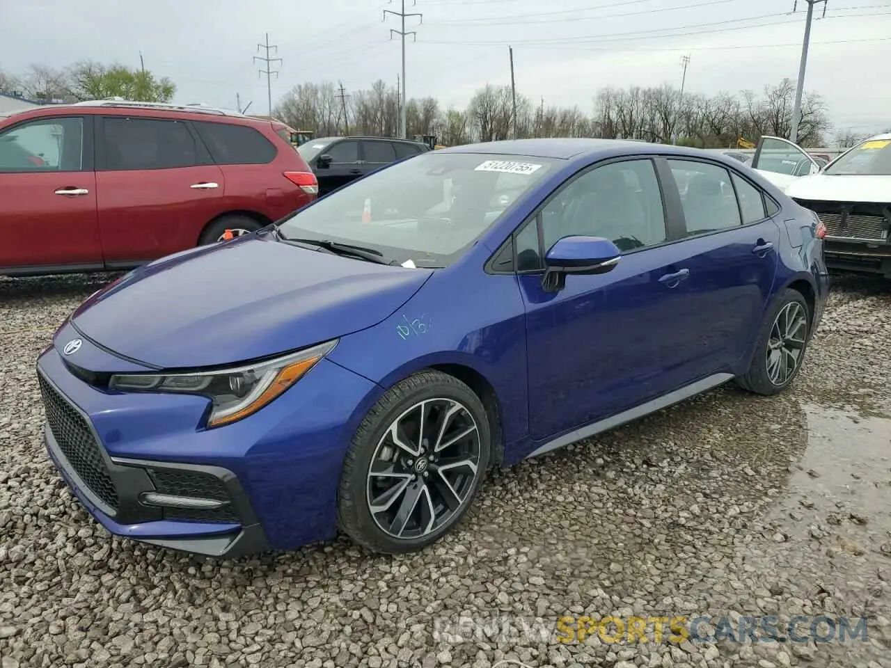 1 fotografías del automóvil dañado 5YFS4MCE1NP117398 TOYOTA COROLLA 2022