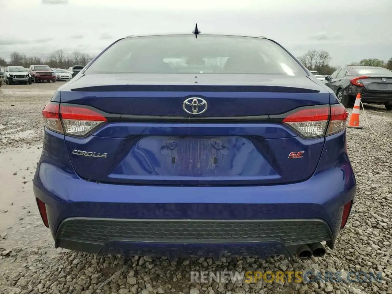 6 fotografías del automóvil dañado 5YFS4MCE1NP117398 TOYOTA COROLLA 2022