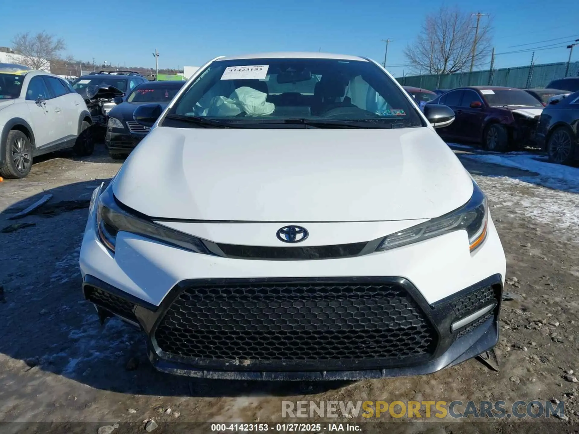 11 fotografías del automóvil dañado 5YFS4MCE1NP119099 TOYOTA COROLLA 2022