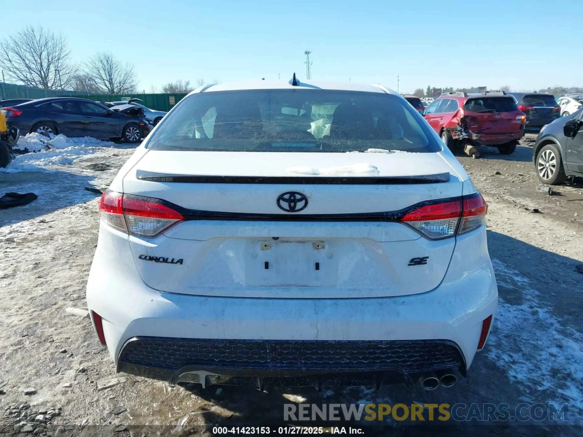15 fotografías del automóvil dañado 5YFS4MCE1NP119099 TOYOTA COROLLA 2022