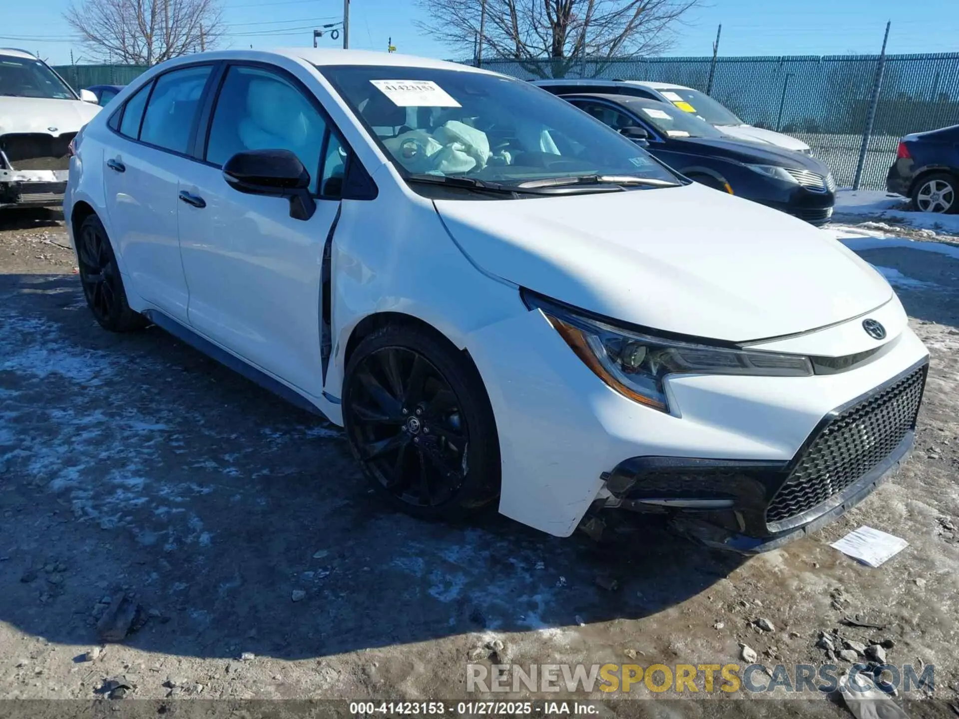 6 fotografías del automóvil dañado 5YFS4MCE1NP119099 TOYOTA COROLLA 2022