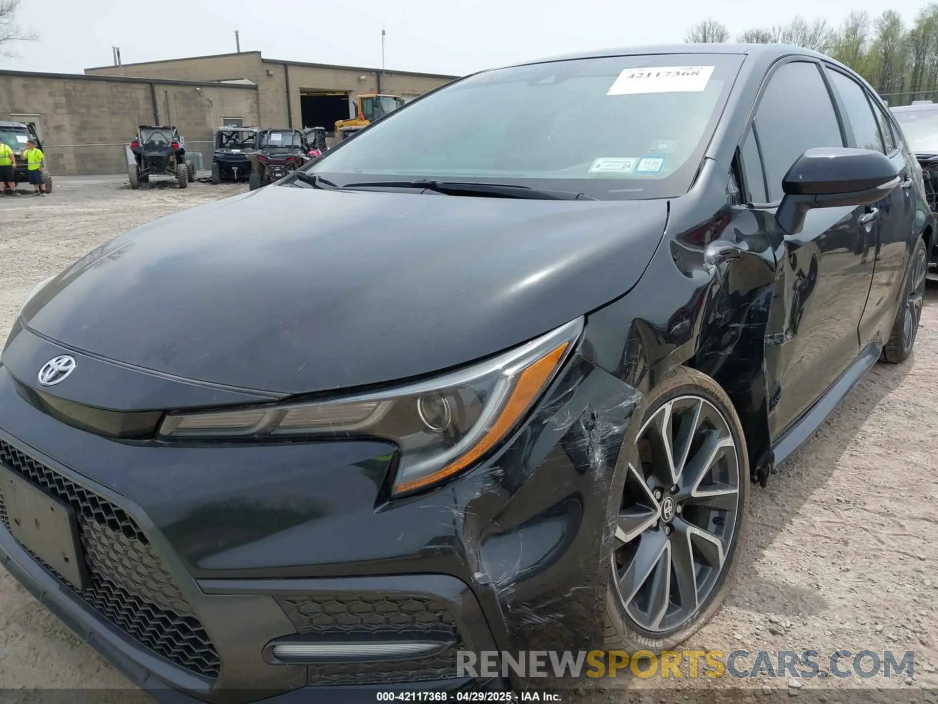 6 fotografías del automóvil dañado 5YFS4MCE1NP127316 TOYOTA COROLLA 2022