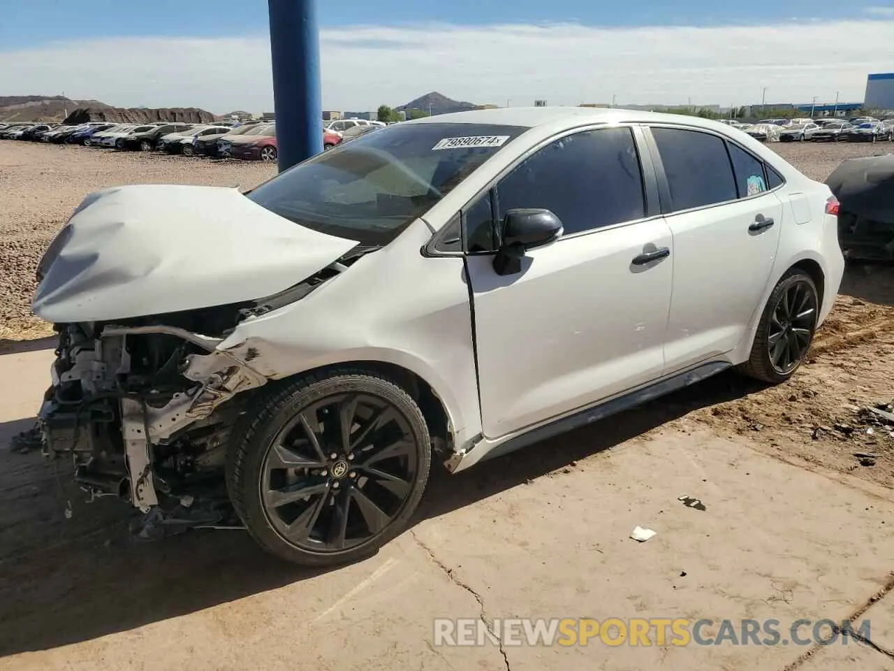 1 fotografías del automóvil dañado 5YFS4MCE2NP101789 TOYOTA COROLLA 2022