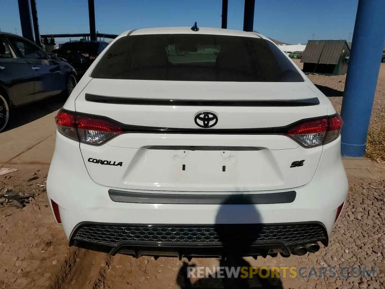 6 fotografías del automóvil dañado 5YFS4MCE2NP101789 TOYOTA COROLLA 2022