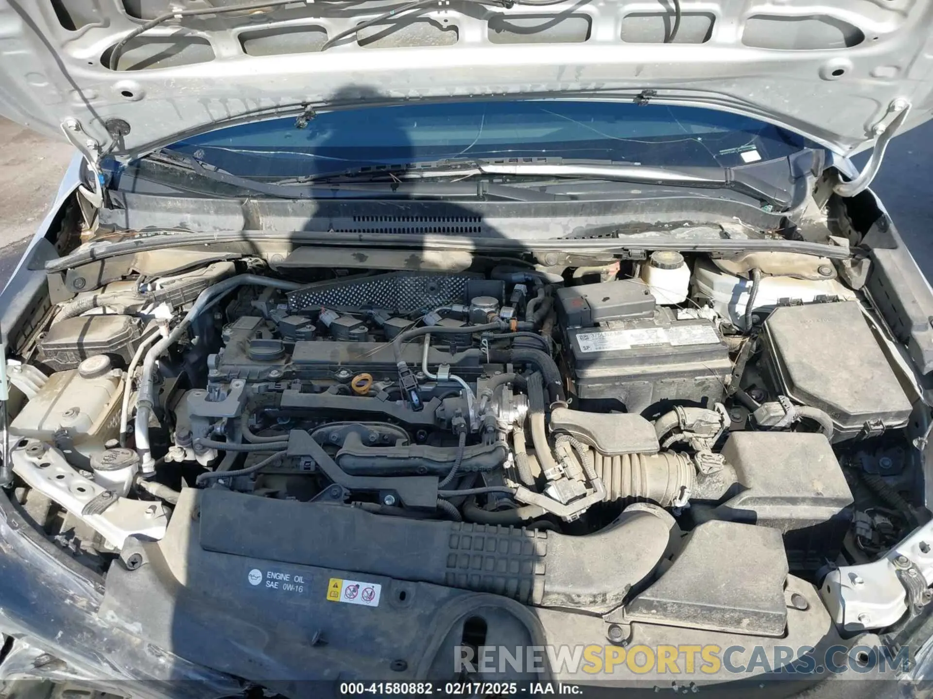 10 fotografías del automóvil dañado 5YFS4MCE2NP103526 TOYOTA COROLLA 2022