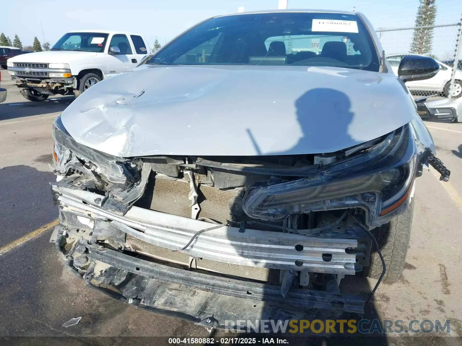 6 fotografías del automóvil dañado 5YFS4MCE2NP103526 TOYOTA COROLLA 2022