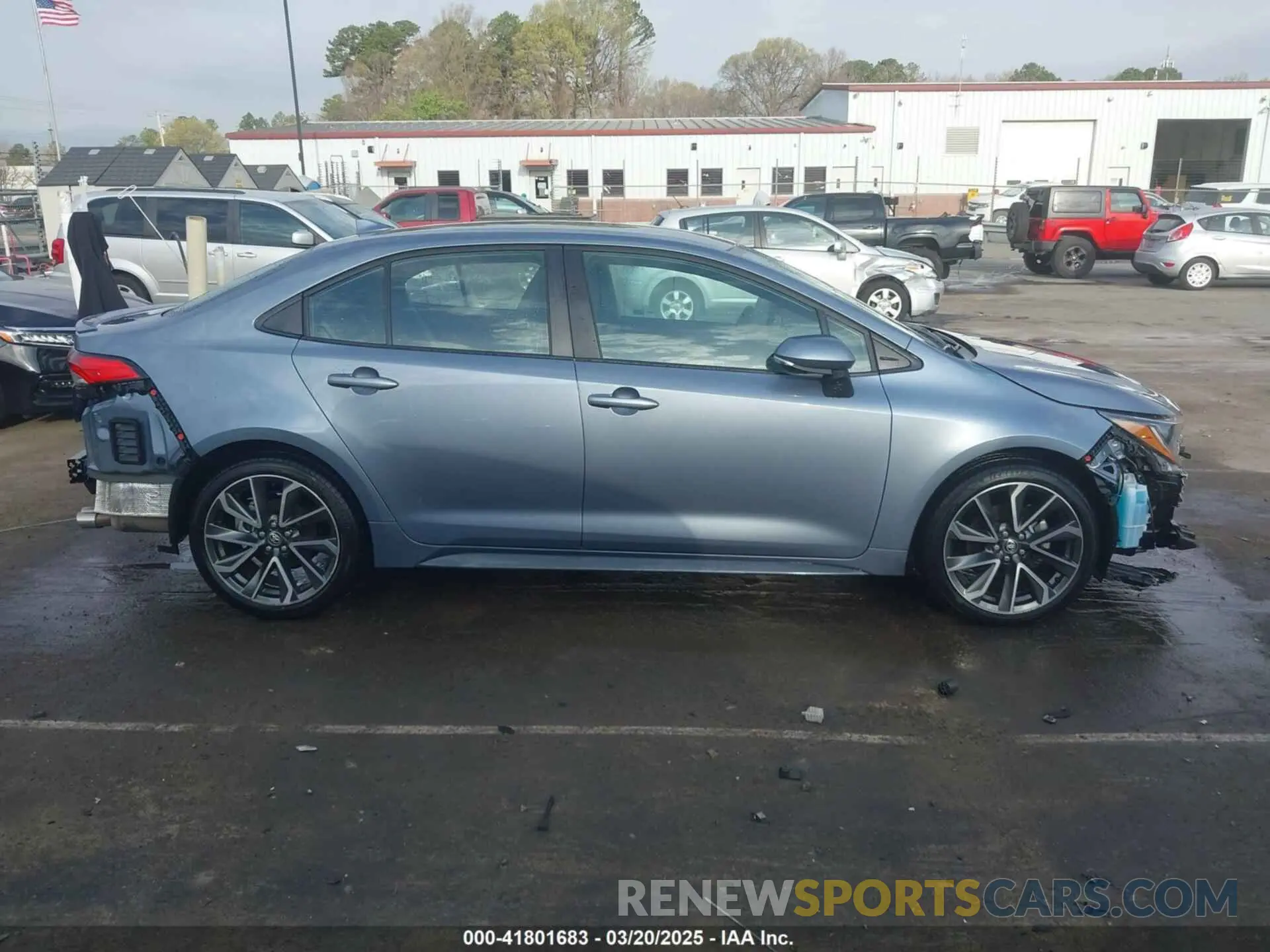 13 fotografías del automóvil dañado 5YFS4MCE2NP104692 TOYOTA COROLLA 2022