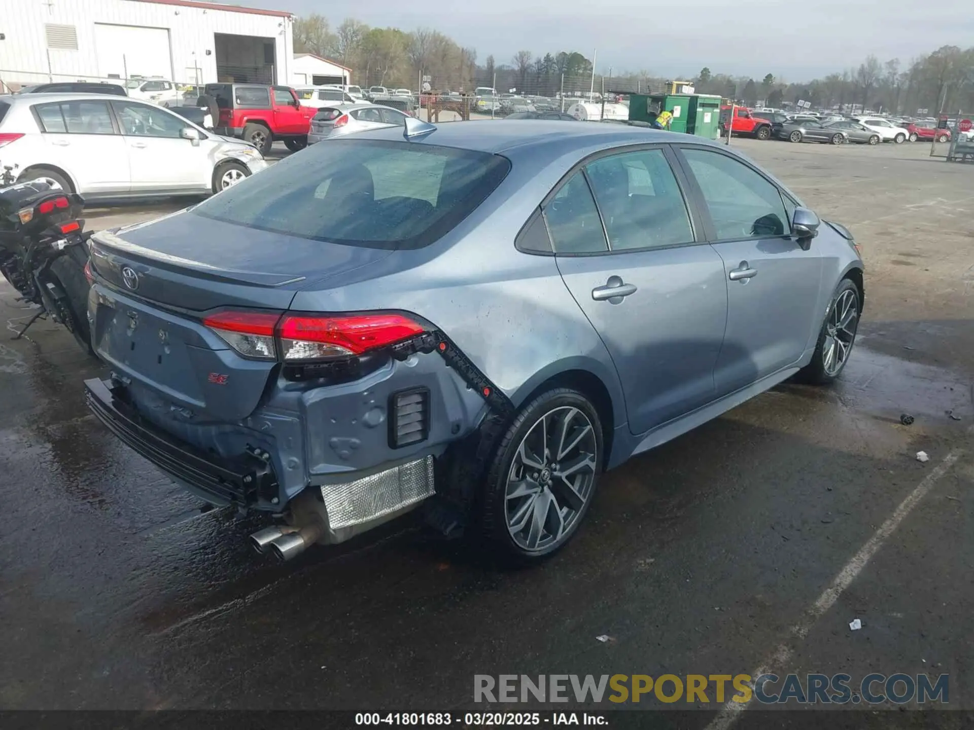 4 fotografías del automóvil dañado 5YFS4MCE2NP104692 TOYOTA COROLLA 2022