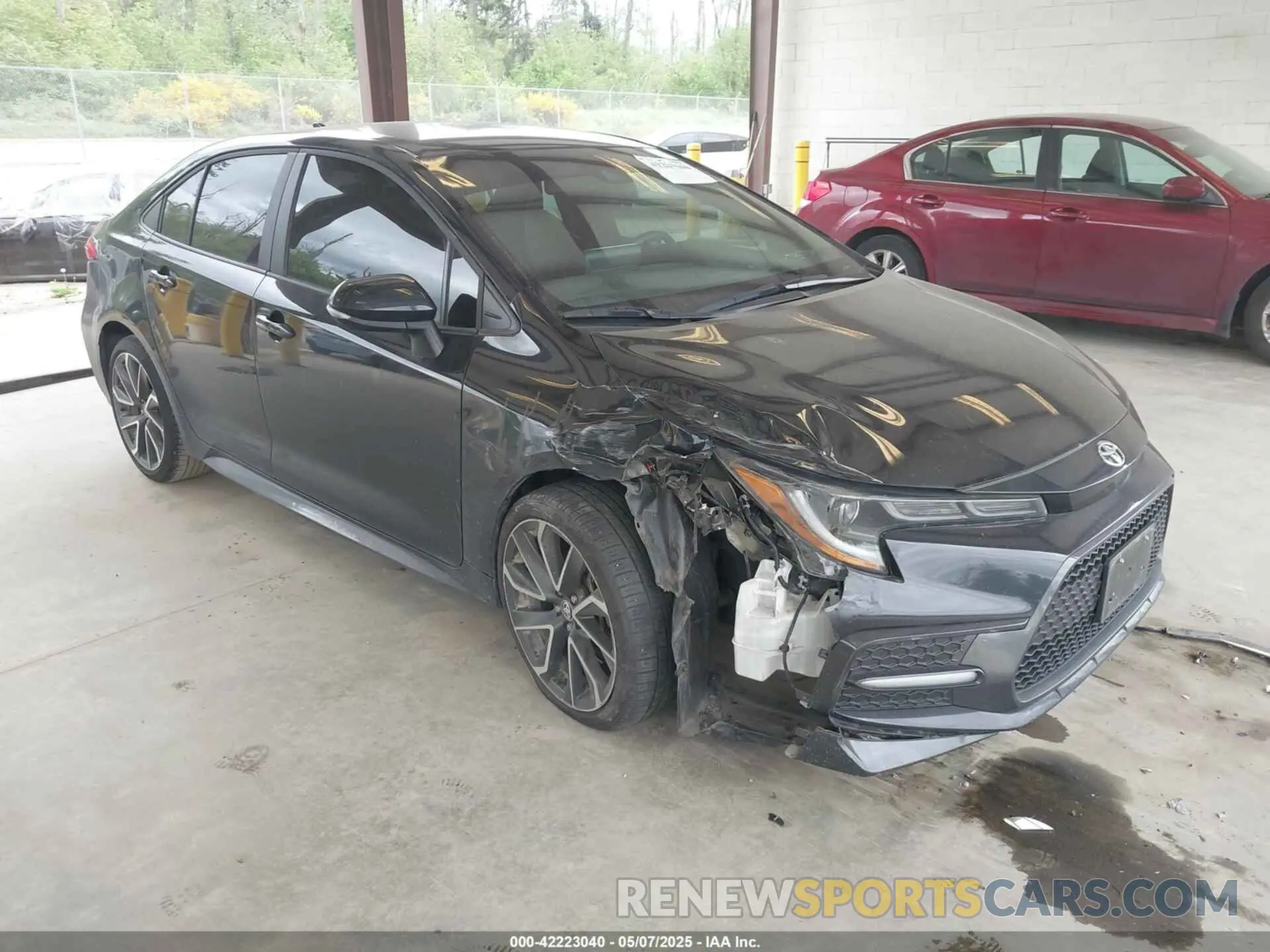 1 fotografías del automóvil dañado 5YFS4MCE2NP106717 TOYOTA COROLLA 2022