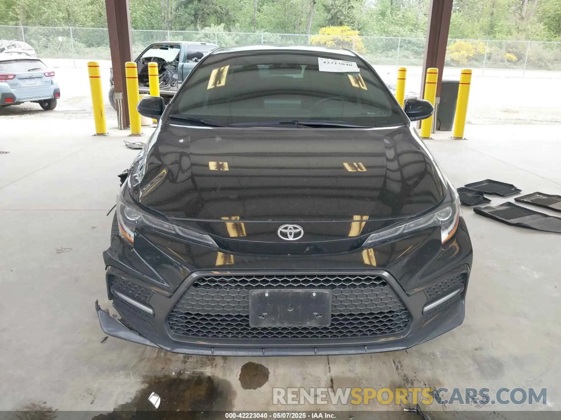 13 fotografías del automóvil dañado 5YFS4MCE2NP106717 TOYOTA COROLLA 2022