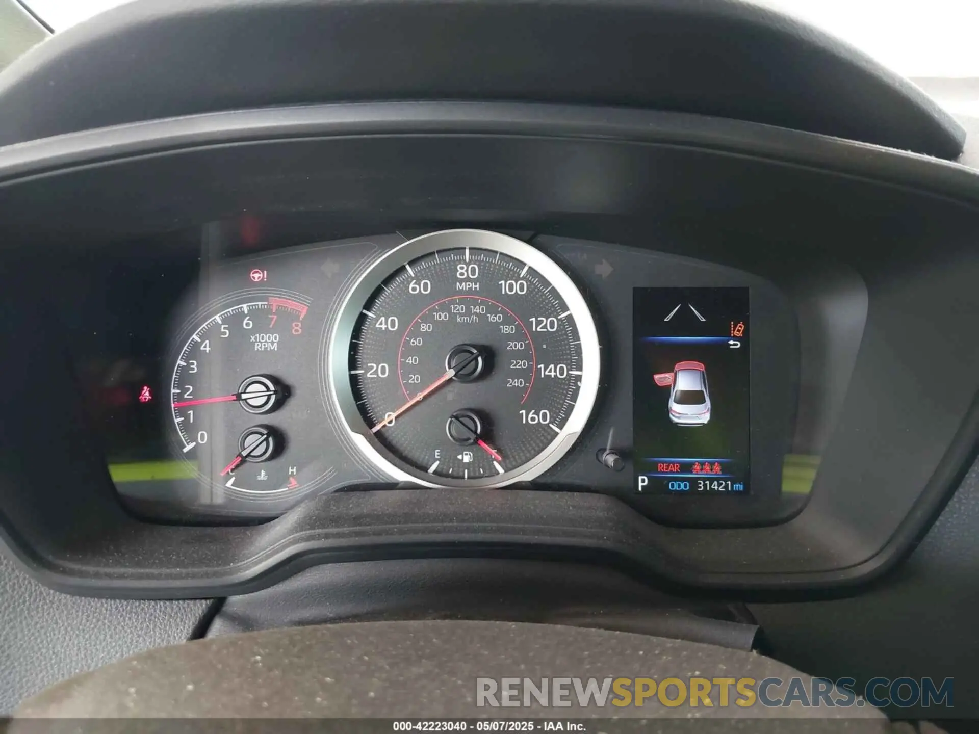 7 fotografías del automóvil dañado 5YFS4MCE2NP106717 TOYOTA COROLLA 2022