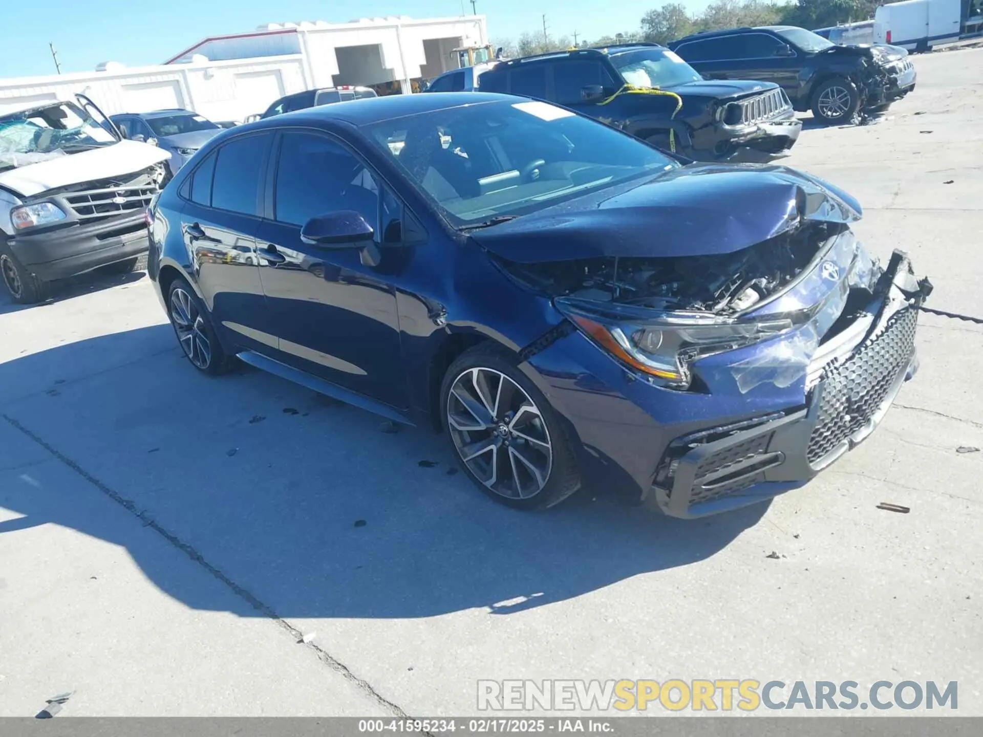 1 fotografías del automóvil dañado 5YFS4MCE2NP123629 TOYOTA COROLLA 2022