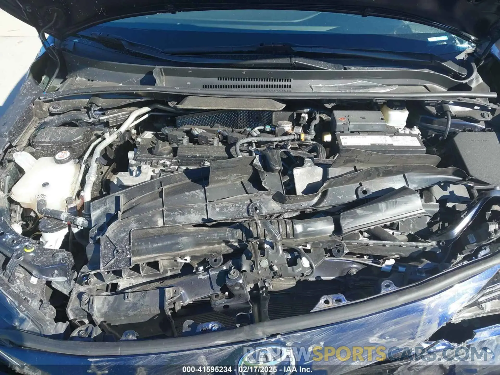 10 fotografías del automóvil dañado 5YFS4MCE2NP123629 TOYOTA COROLLA 2022