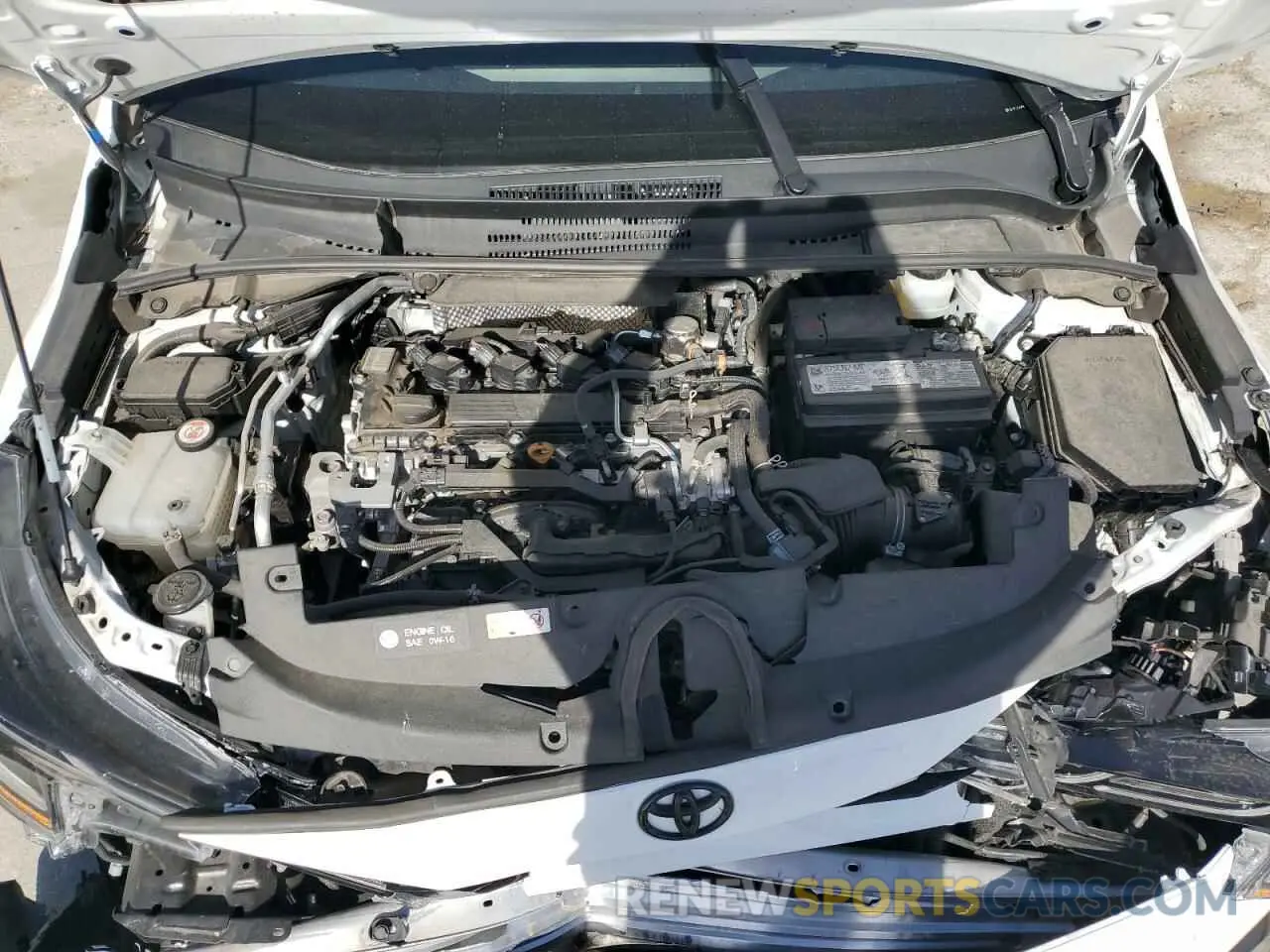 11 fotografías del automóvil dañado 5YFS4MCE2NP135506 TOYOTA COROLLA 2022