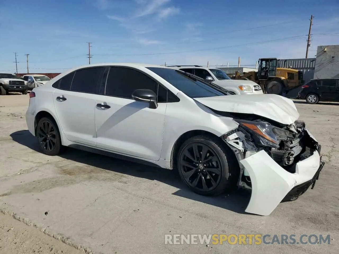 4 fotografías del automóvil dañado 5YFS4MCE2NP135506 TOYOTA COROLLA 2022