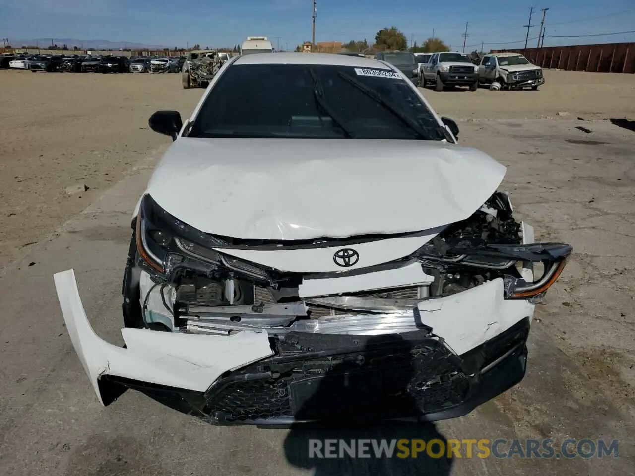 5 fotografías del automóvil dañado 5YFS4MCE2NP135506 TOYOTA COROLLA 2022