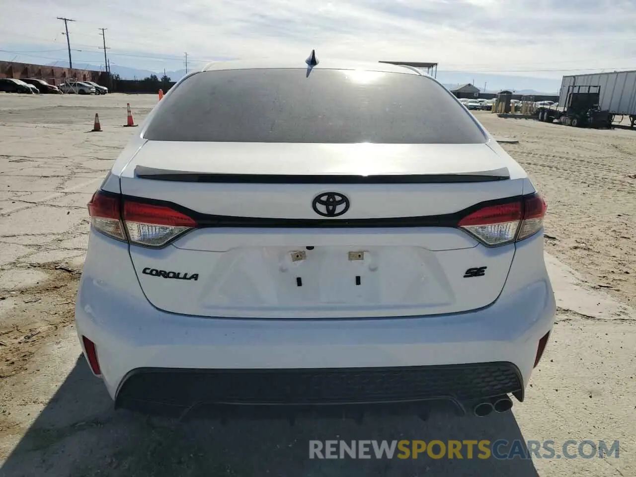 6 fotografías del automóvil dañado 5YFS4MCE2NP135506 TOYOTA COROLLA 2022